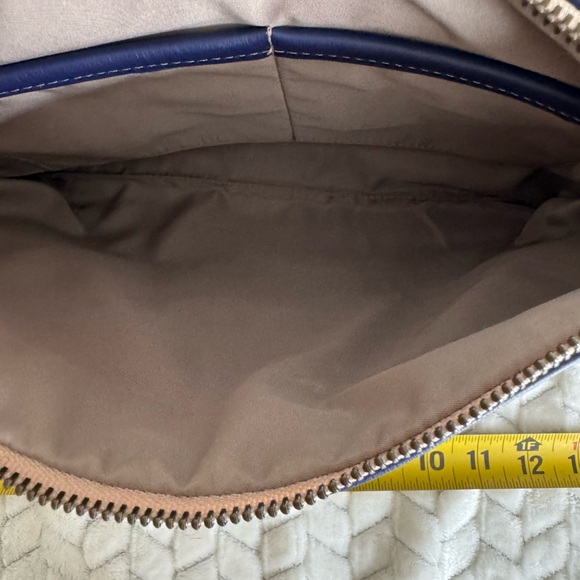 Studded Blue Clutch - Brynn Capella - Picture 4 of 4